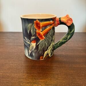 Wild Wings Summer Ruby Throated Hummingbird by Rosemary Millette  Mug Cup Birds